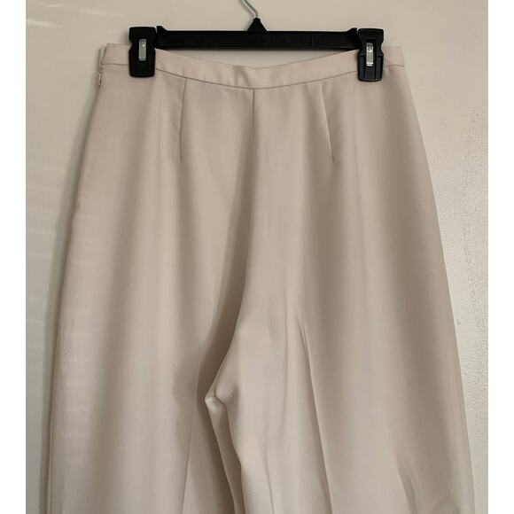 Cream Amanda Smith Vintage High Waisted Trousers 8 - Picture 5 of 9